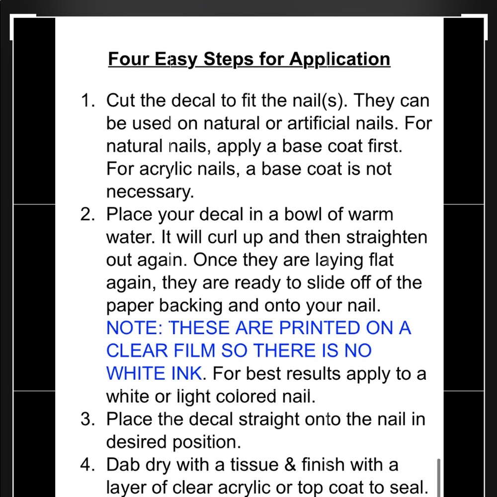 Nail decals 💌BO/GO$6 🏒 Toronto Maple Leafs Nail Decals NHL Hockey - Picture 3 of 4